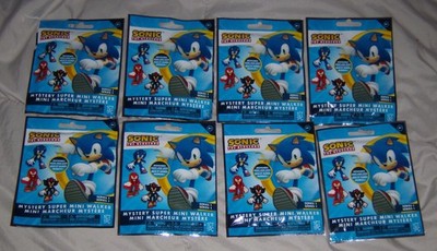 Sonic The Hedgehog Mystery Super Mini Walker Figure Series 1 , 8 Packs