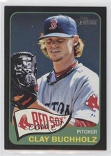 2014 Topps Heritage Black Border Clay Buchholz #THC-213 0s55