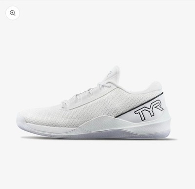 TYR Men s CXT-2 Trainer Size 11  White/Black |108 WHT/BLK| MSRP $160