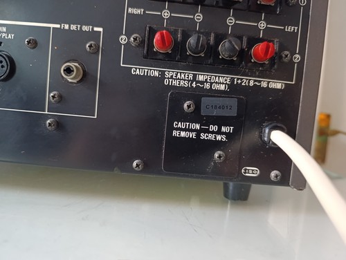 Ricevitore Stereo AM/FM Vintage JVC JR-S100 Mark II Made in Japan - TESTATO - Foto 18 di 20