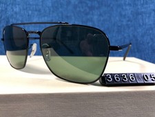 Ray-Ban RB3636 002/31 Caravan Sunglasses Black Frame 58/14 Green Lens 140MM