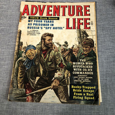 Vintage Adventure Life Dec 1961 Vol 1 No  4 Magazine 4 True Mens Action Military