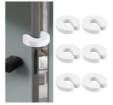 6-Pack Foam Door Finger Pinch Guard Baby Proof Stopper Anti-Slam