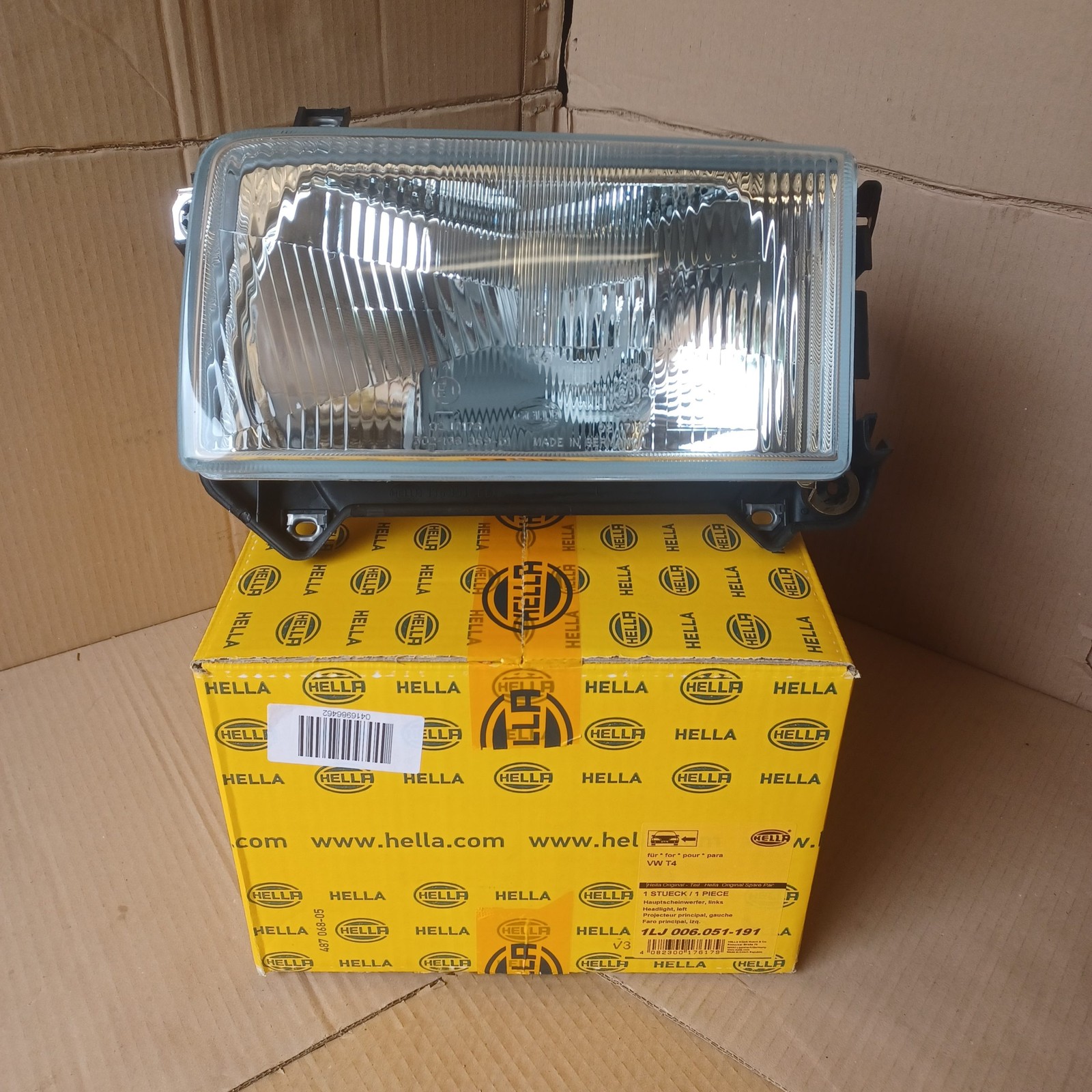 Phare avant gauche VW T4 Nez Court RHD optique de projecteur Transporter 1990-1996