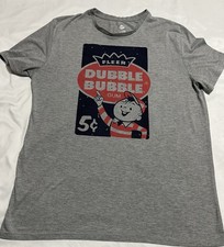 Dubble Bubble Original Vintage Candy Shirt Original Bubble Gum Size XL Men s
