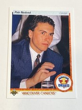 1990-91 Upper Deck Hockey #353 - Petr Nedved RC - Vancouver Canucks