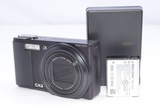 RICOH CX3 Black Compact Digital Camera Tested Working Seller Japan