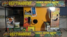 ZooMed Reptihabitat 10 Gallon Premium Reptile Habitat Read Description