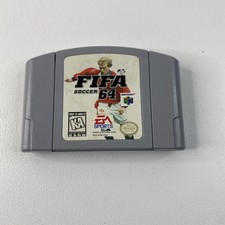 FIFA Soccer 64 (Nintendo 64, 1996) N64 TESTED