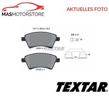 SATZ BREMSBELÄGE BREMSKLÖTZE VORNE TEXTAR 2439101 A FÜR FIAT SEDICI