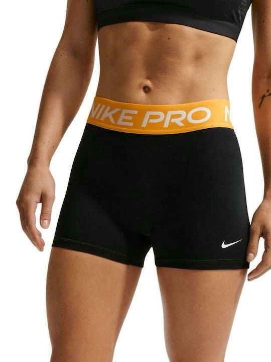 NikeDri-Fit Pro Dri-Fit Training Women's Bike Leggings Black / University Gold - Bild 1 von 3