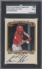 2012 Upper Deck Goodwin Champions Auto Aaron Altherr #A-AA SGC 9 MINT Auto m5x