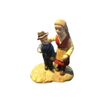 Lang and Wise Villages Meadowbrook Farm Big Sister & Little Brother 30010506