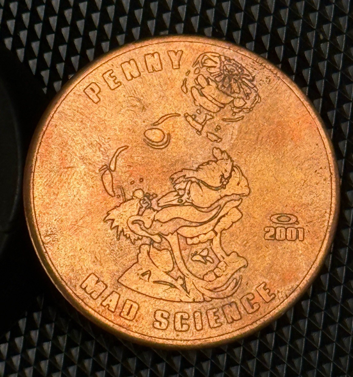 Vintage Oakley Penny Coin X Metal Mad Scientist - Cop… - Gem