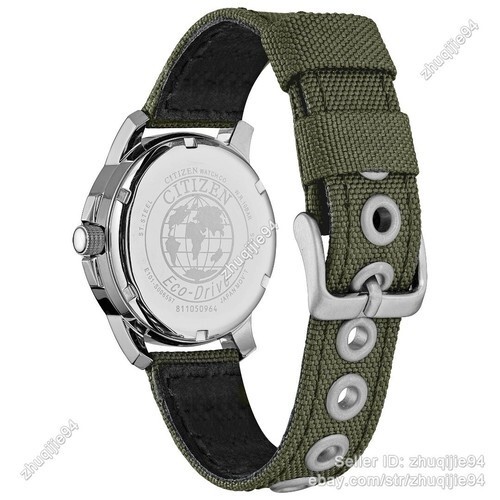 New Citi#zen Eco-Drive&Men's Watch-BM8180-03E Garrison#Field Olive Green Waterp! - Bild 17 von 25