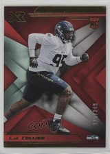 2019 Panini XR Rookies Red 125/249 LJ Collier #193 6k2
