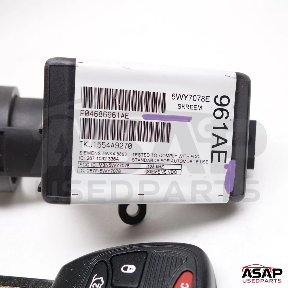 🍎 INMOVILIZADOR PLUG & PLAY PROGRAMADO VIN CHRYSLER PACIFICA 2004-2008 04686961AE Foto 3 de 4