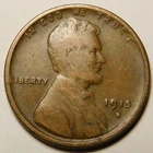 1915 S Lincoln Wheat Cent Penny VG - F   "Actual Coin Pictured"