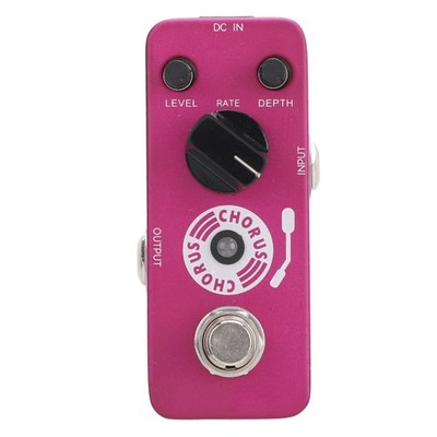Chorus Pedal True Bypass Warm Clear Analog Chorus Effect Pedal For Electric DON