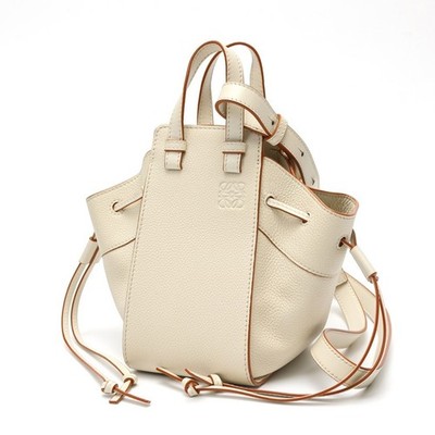 Loewe Hammock Drawstring Bag Mini Shoulder A538V07X15 Soft grain Used TOMI-0