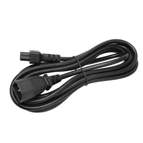 IEC320 C14 Male To C5 Female Power Cable Tension Resistant Waterproof PVC Sh NEW - Afbeelding 12 van 12