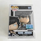 FUNKO POP Animation #2037 Solo Leveling Sung Jinwoo 9500 LE BOX DAMAGED