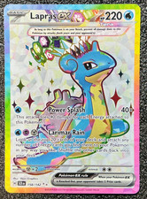 Lapras ex - 158/142 Holo - SV07: Stellar Crown (SCR) on eBay