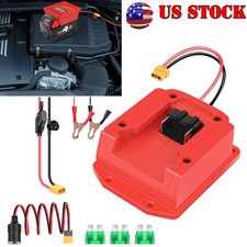 Car Jumper Adapter for Milwaukee M18 18V Battery Jump Starter Booster Cable