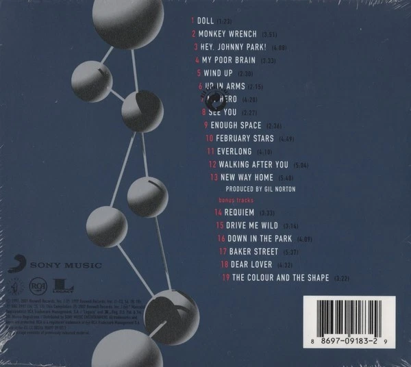 Foo Fighters ‎– The Colour And The Shape - Roswell Records ‎– 88697 09183 2, RCA - Bild 3 von 3