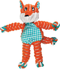 Floppy Knots Rope and Plush Dog Toy, Fox, Medium/Large