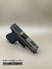 For Glock 19 Gen 3 LWP FDE Complete Slide 9mm Black Barrel RMSc Cut USA Made