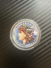 1921 Morgan Dollar Colorized $1 Coin in Display Box Uncertified Collectible Coin