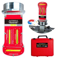 3-in-1 Magnetic Camber Caster Kingpin Gauge - DIY Car Wheel Alignment Tool Kit
