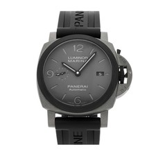 Panerai Luminor Marina Tuttogrigio Auto 44mm Titanio Carbotech Orologio Pam 1662