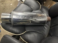 MagnaFlow Performance Exhaust Muffler 14846: 2.25"/4" Inlet/Outlet, 6x6x14"