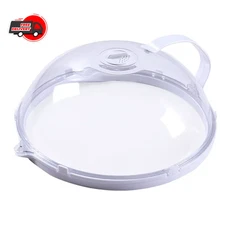 Microwave Splash Proof Food Cover Transparent Lid Household Oven Cooking ToolSet