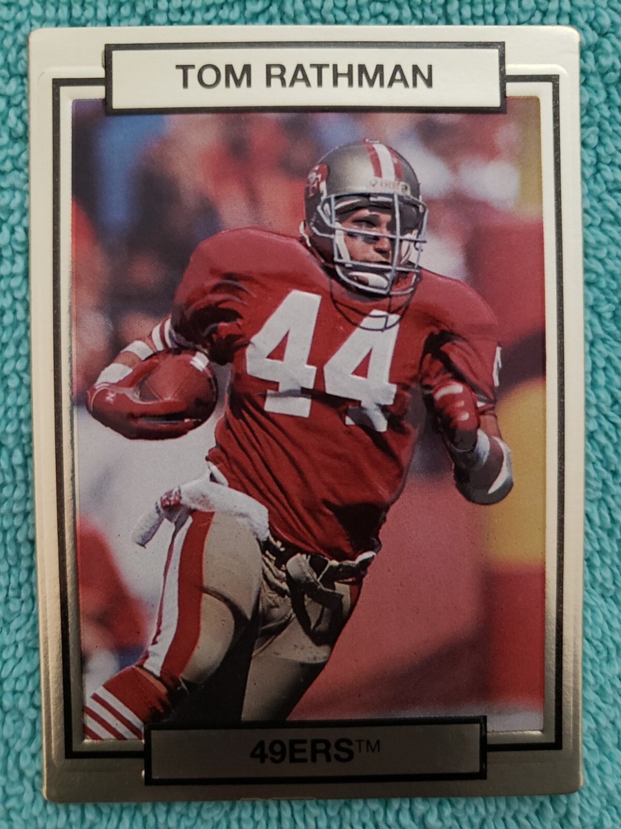 1990 ACTION PACKED TOM RATHMAN #247 SAN FRANCISCO 49ERS | eBay