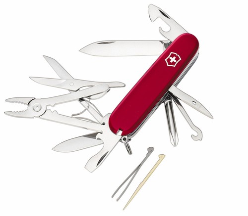 Victorinox Deluxe Tinker Swiss Army Pocket Knife - Picture 2 of 2
