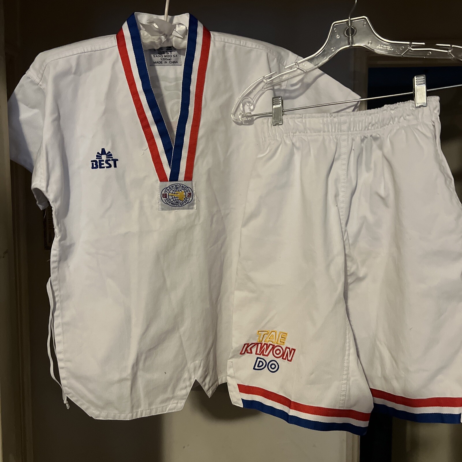 Best Sang Moo Sa Martial Arts Teakwondo uniform child size 1(150cm) eBay