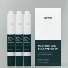 ATOMY Root Vital Scalp Ampoule 15ml 3EA Anti Hair Loss Scalp Care Korea Cosmetic