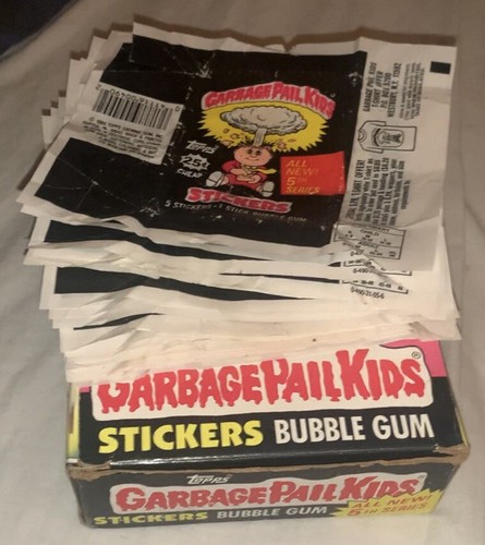 Original 1986 ✨ Garbage Pail Kids ✨ series 5 wax pack *wrappers* 25c - Picture 7 of 8