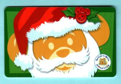 BULD-A-BEAR ( Canada ) Santa Claus Bear 2013 Gift Card ( $0 ) 