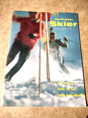 Vintage Oct 1969 Northwest Skier Magazine Regional Ski