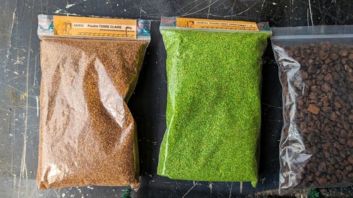 Réseaux HO : Eléments pour décor (flocage, ballast, arbres) - Imagen 4 de 4