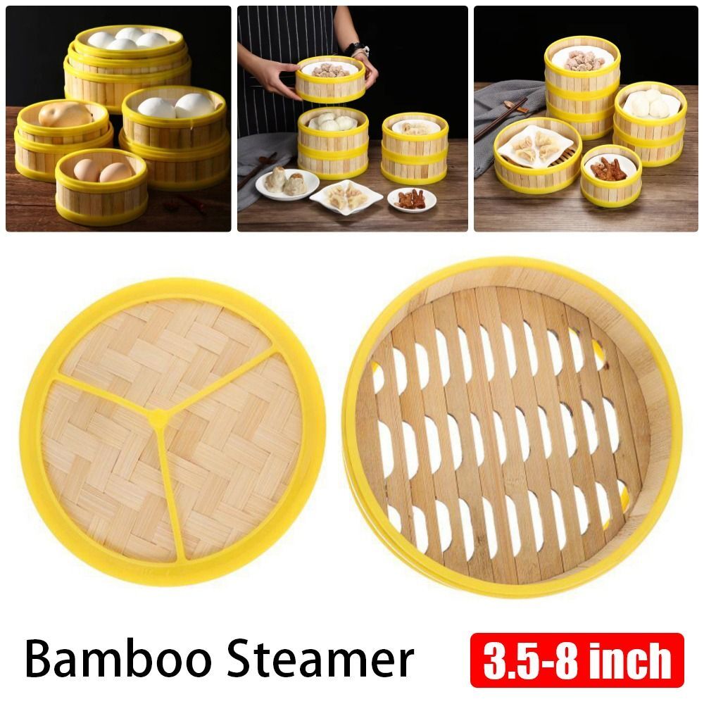 1 Stück 3,5-8 Zoll Dampfgarer Korb Handgefertigt Küche Kochgeschirr Kochen Klebreis