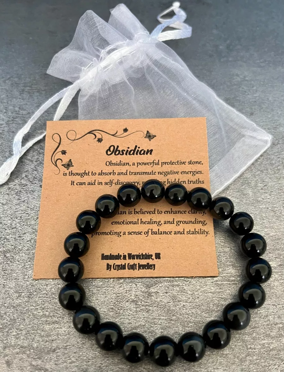Obsidian bracelets deals