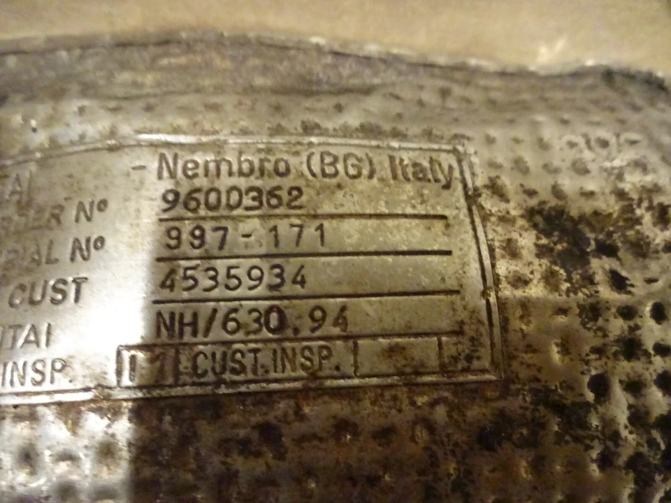 Lamborghini Diablo - Compresor Firewall Shieid - P/N 004535934 Foto 2 de 4