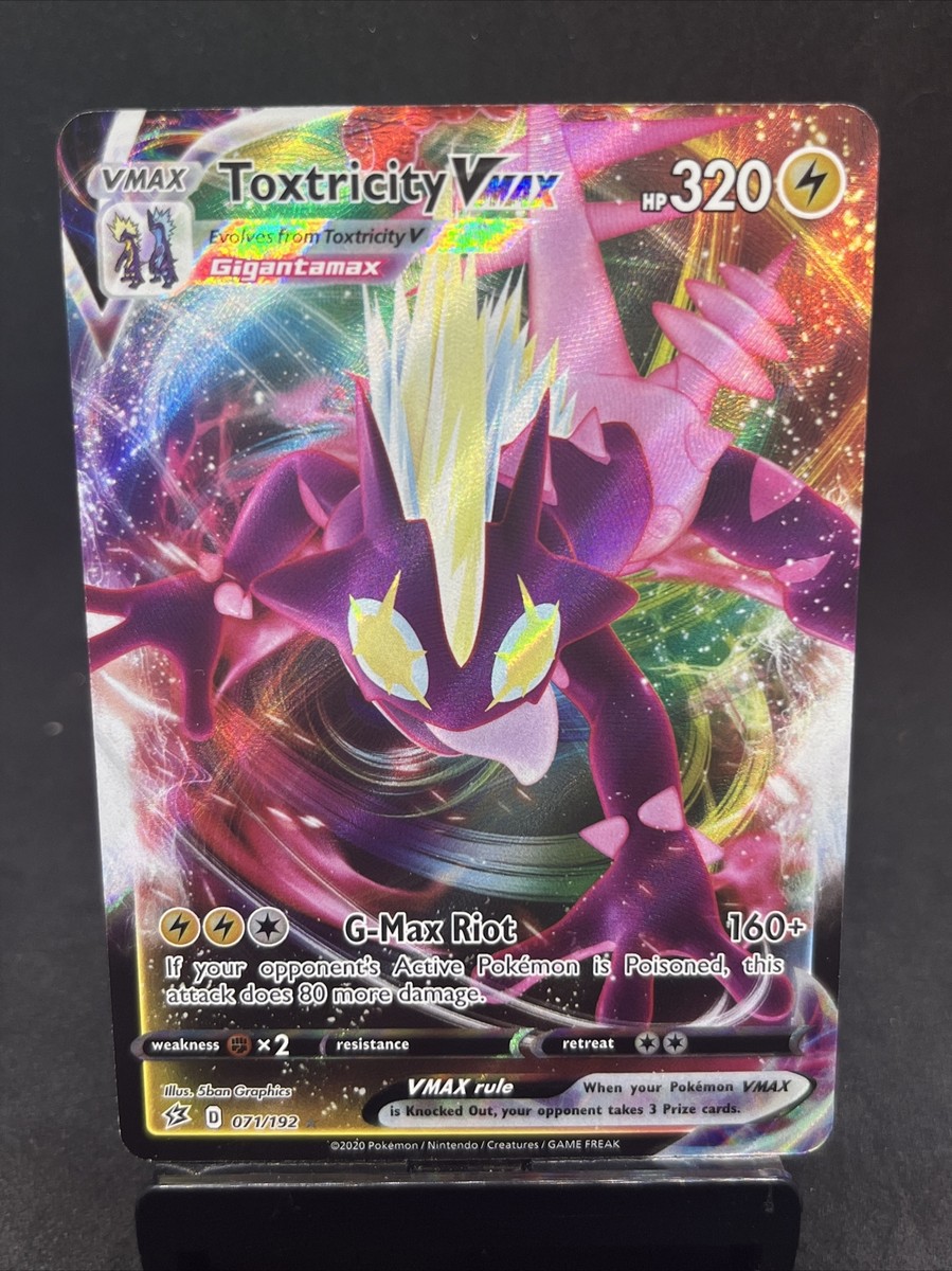 toxtricity vmax pokemon card price - SV113/SV122 - Shining Fates - Shiny Vault which is an evolved and more powerful version of Toxtricity. Pokemon - Toxtricity VMAX Black