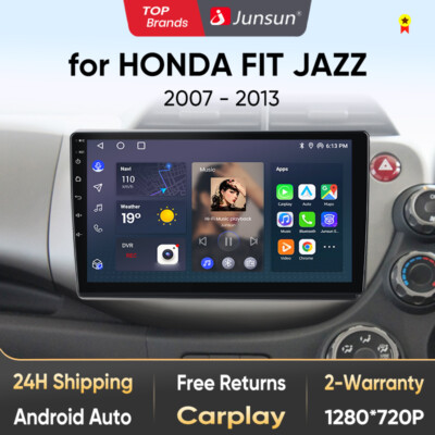 32G Carplay Android 13 Autoradio Für Honda Fit Jazz 2008-2013 GPS Navi Wifi RDS