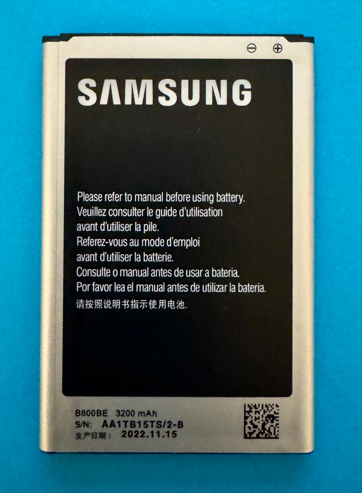 Batterie Samsung Note 3 B800BE performance premium 3200mAh originale